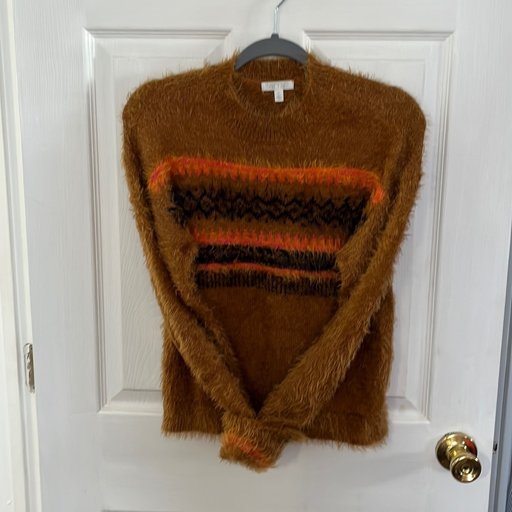 Extra small brand is abound fluffy soft sweater